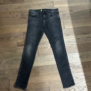 Men’s Diesel D-Istort Skinny Jeans Sz 34 (32 Inseam)